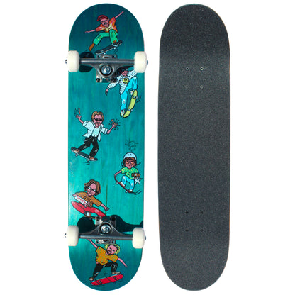 Skate Completo - Team Deck Green