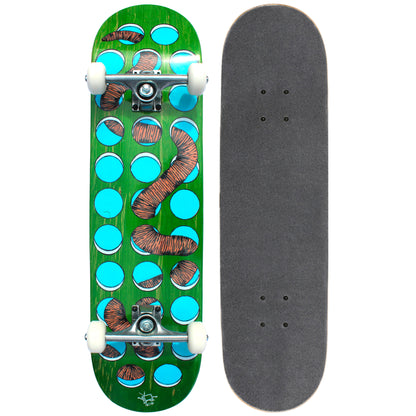 Skate Completo - Wormhole Green