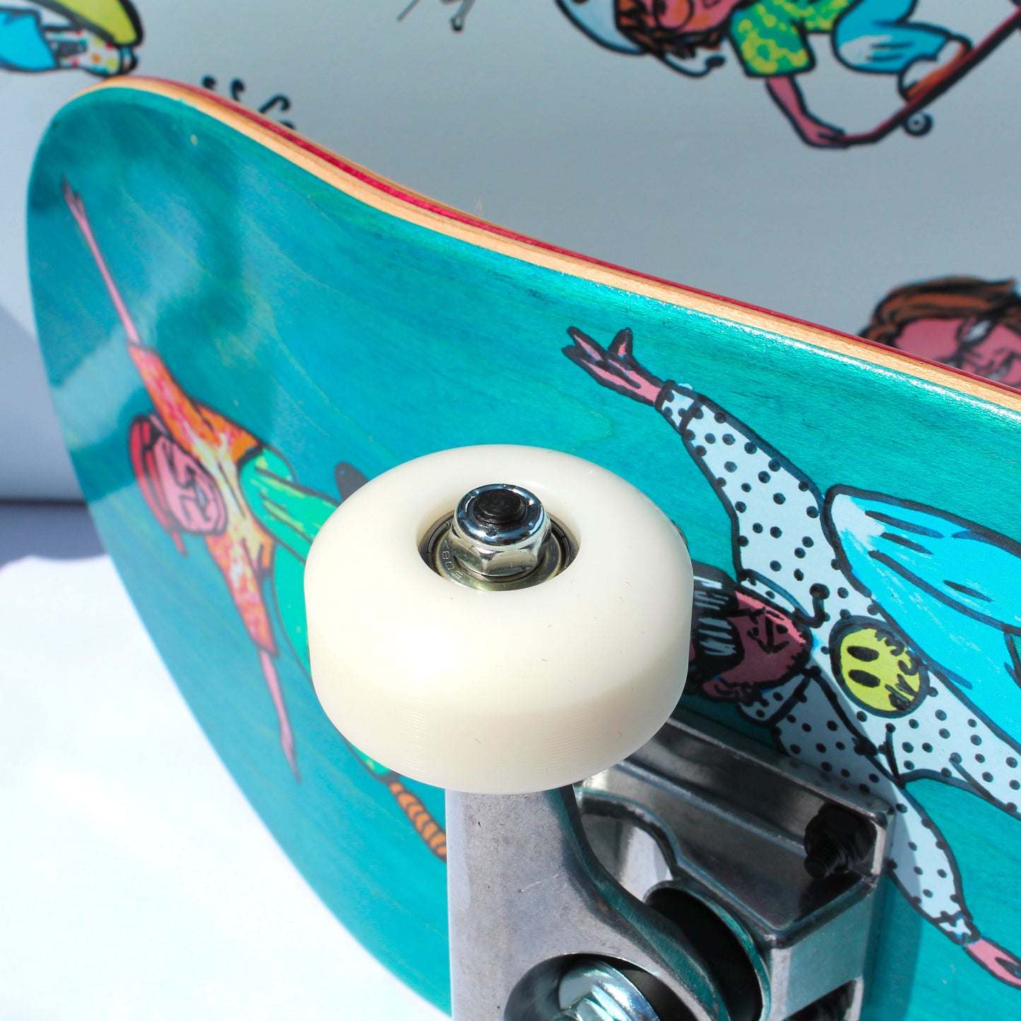 Skate Completo - Team Deck Green